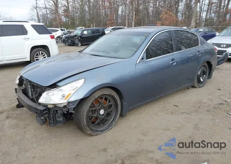 2007 Infiniti G35X z USA, uszkodzony, nr VIN JNKBV61F87M818688